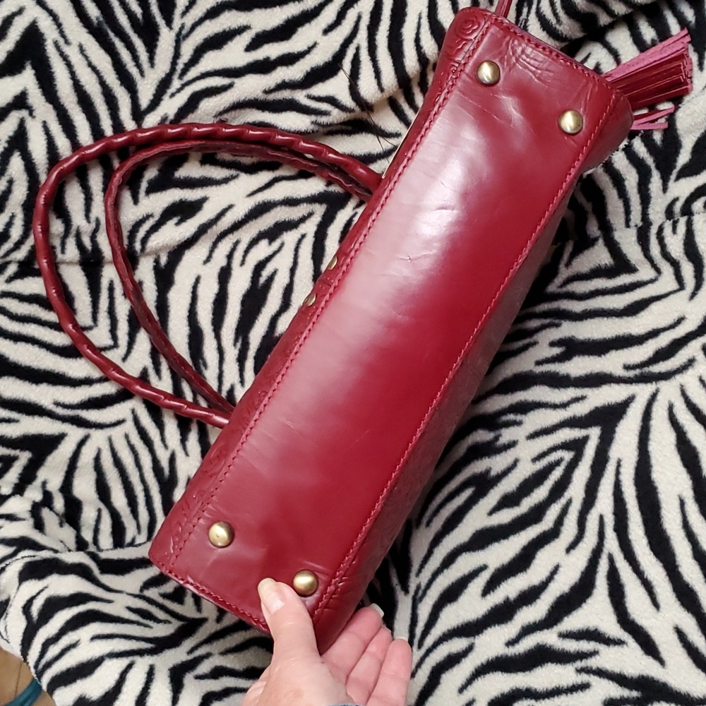 Patricia Nash Raspberry Rienza NWT - Picture 5 of 6
